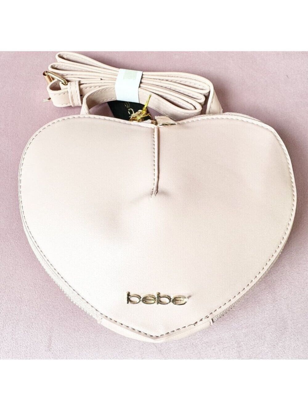 Bebe X Ciara Collection Malou Heart Crossbody Bag NWT